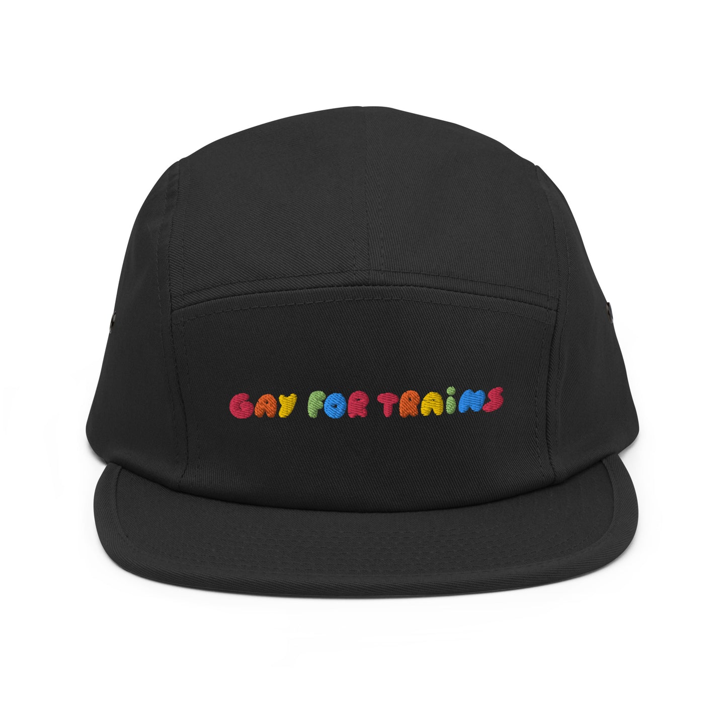 Gay for trains - Five Panel Cap