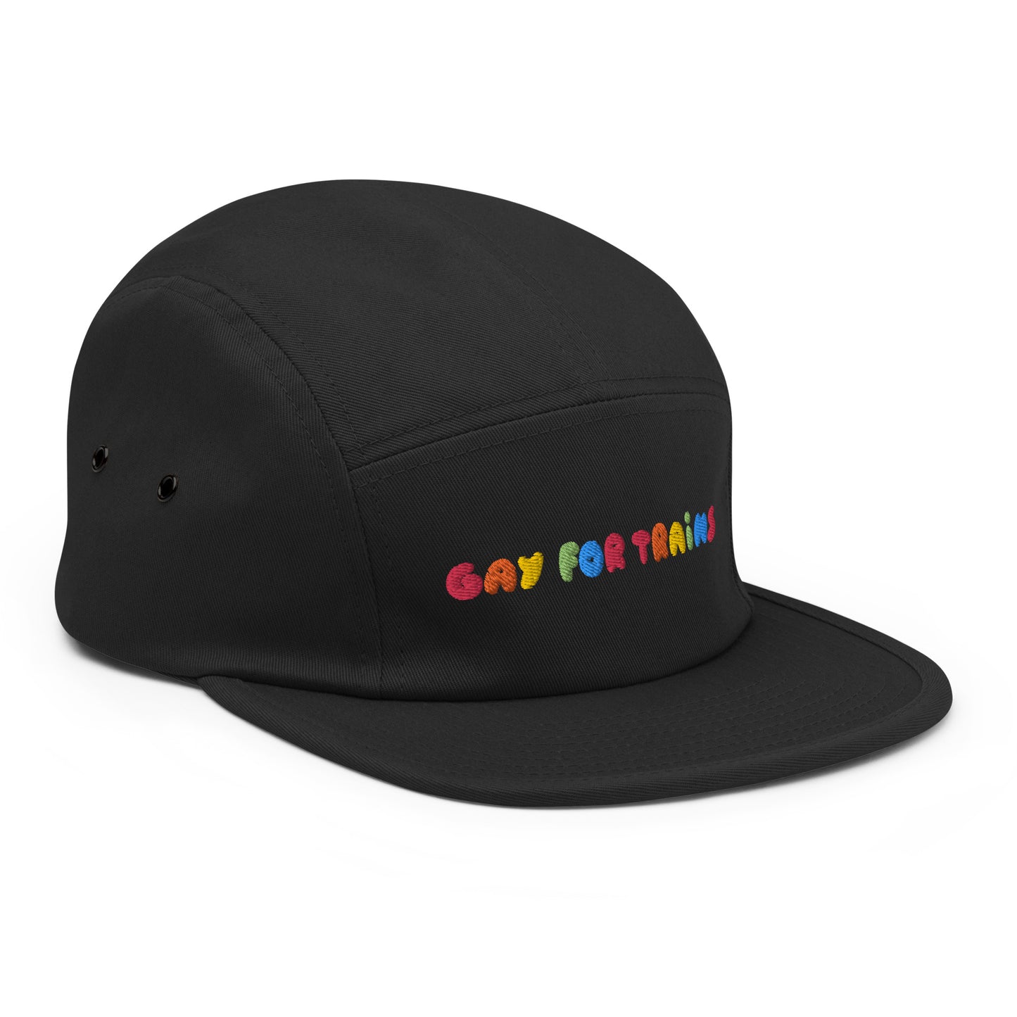 Gay for trains - Five Panel Cap